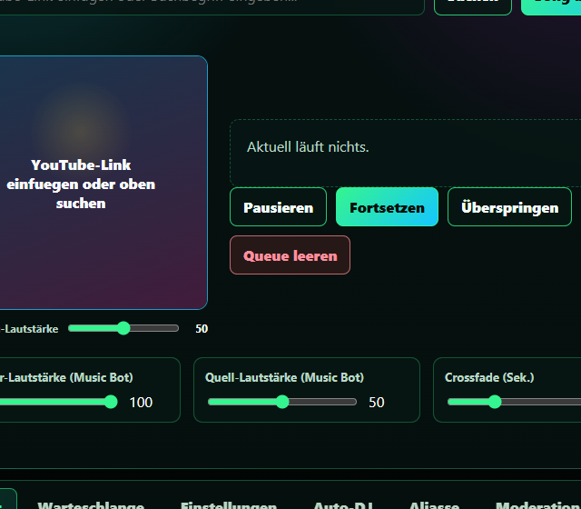 Queue Reset sicher zuruecksetzen - MPV-Pfad, Anfragequeue und Moderationsregel