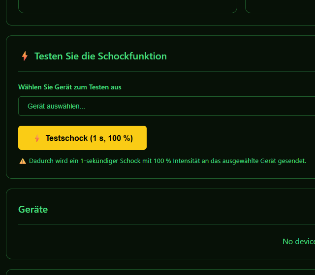 lokale Impuls-Simulation lokal testen - Sicherheitslimit, Queue und Gerätezuordnung