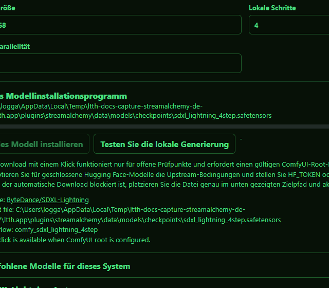 Rule DRY RUN lokal testen - Automationsregel, Auslöser und Aktionskette