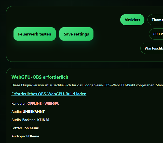 GPU Fireworks Reset sicher zuruecksetzen - WebGPU-Qualität, Auslöser und Performance-Grenze